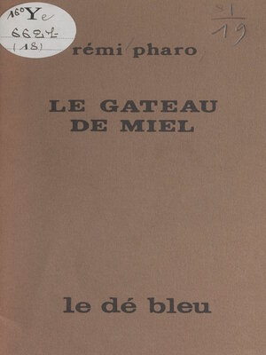 cover image of Le gâteau de miel